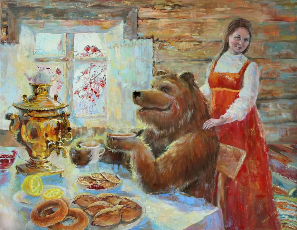 Масленица в гостях у купчихи в музее Живая история